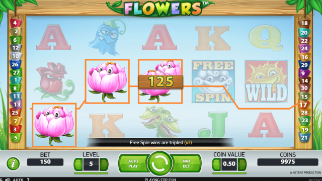 Игровой интерфейс Flowers 2